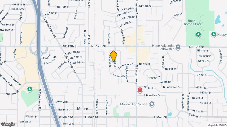 1113 Berwyck Dr Map and Location Details