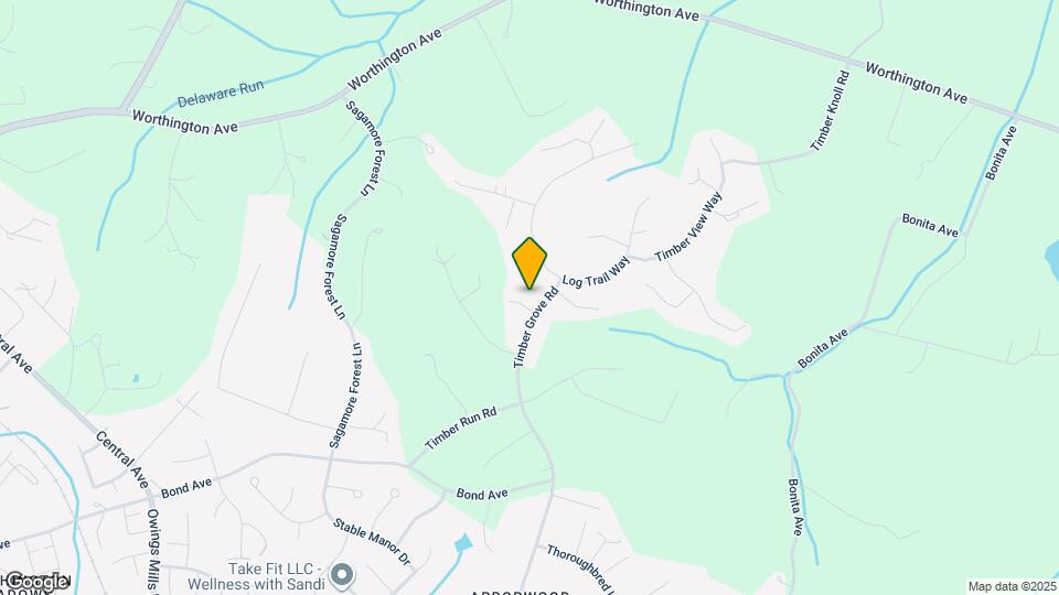 12610 Timber Grove Rd Map and Location Details