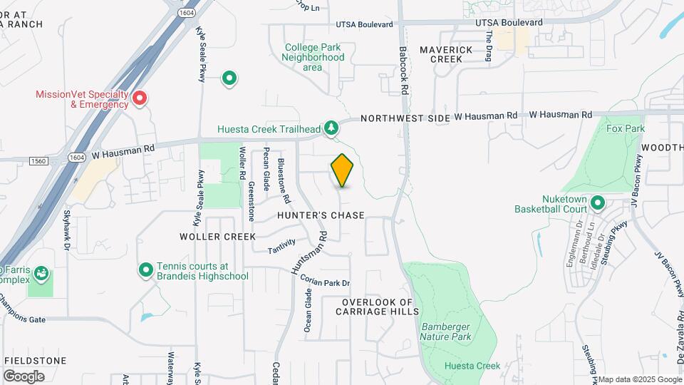 7322 Huntwood Cir Map and Location Details
