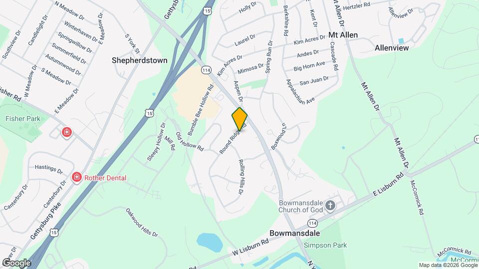 11 Round Ridge Rd Map and Location Details