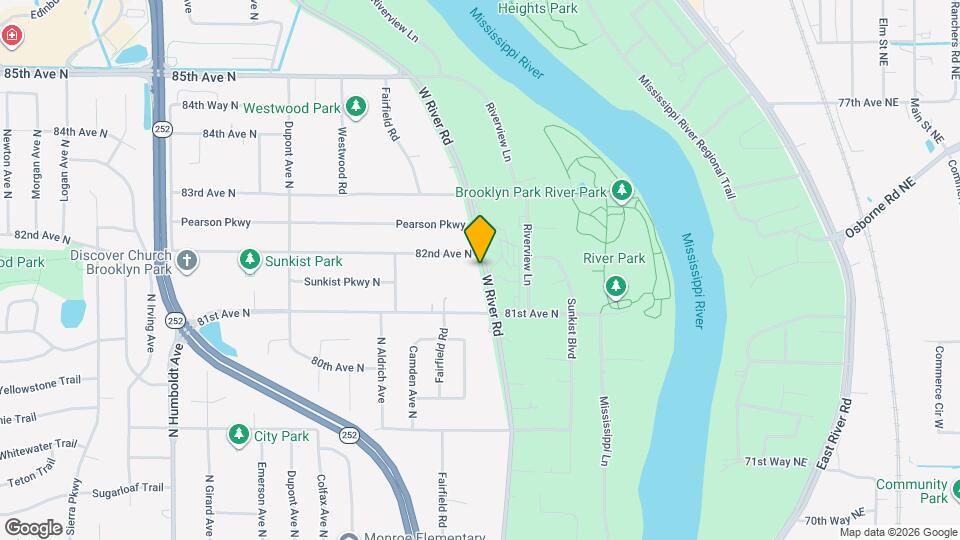 Riverview Apartments Map and Location Details