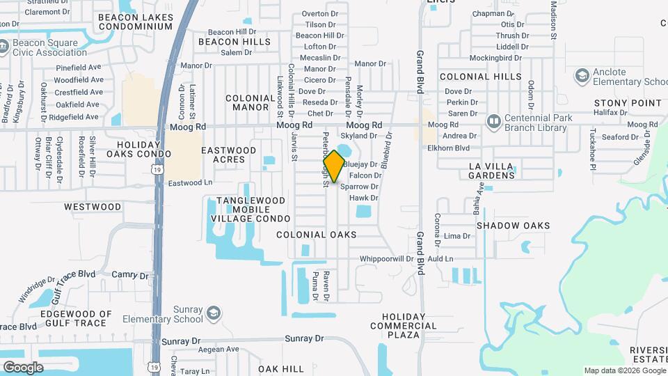 3233 Finch Dr Map and Location Details