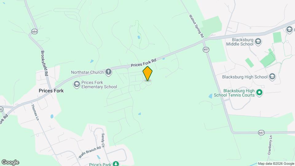1063 Balsam Ln Map and Location Details