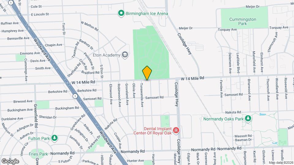 3551 W 14 Mile Rd Map and Location Details