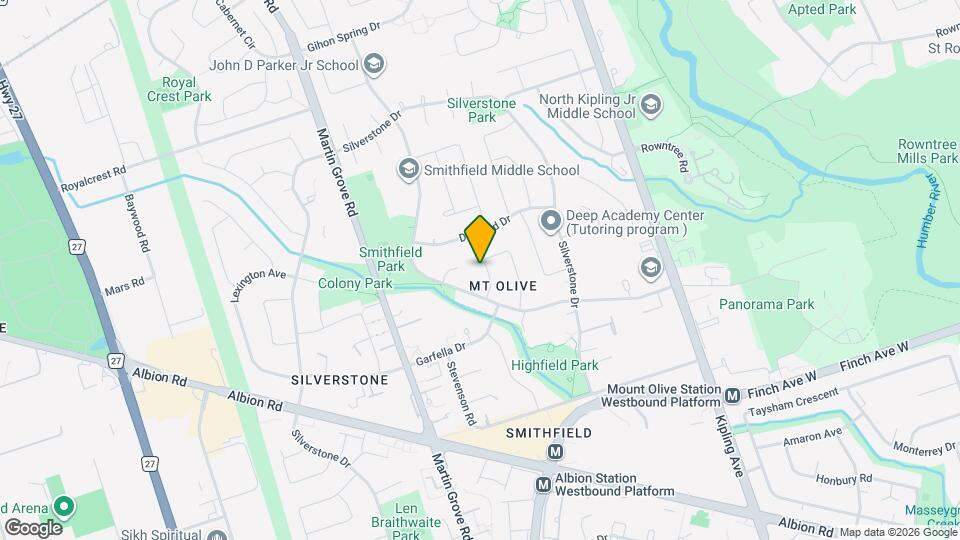 65 Vange Crescent Map and Location Details