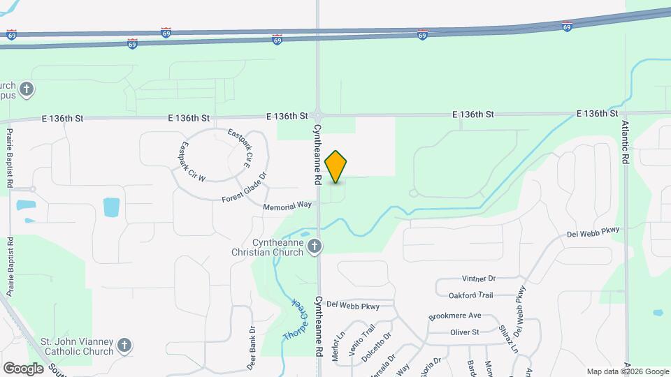 13359 Vickery Rdg Dr Map and Location Details