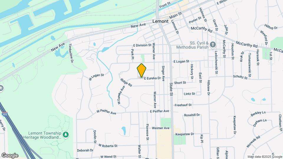 6 E Eureka Dr Map and Location Details
