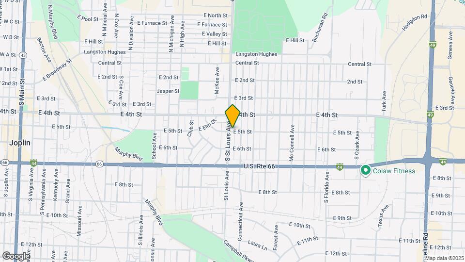 1704 E 5th St, Unit 1704 Mapa y Detalles de la Ubicación