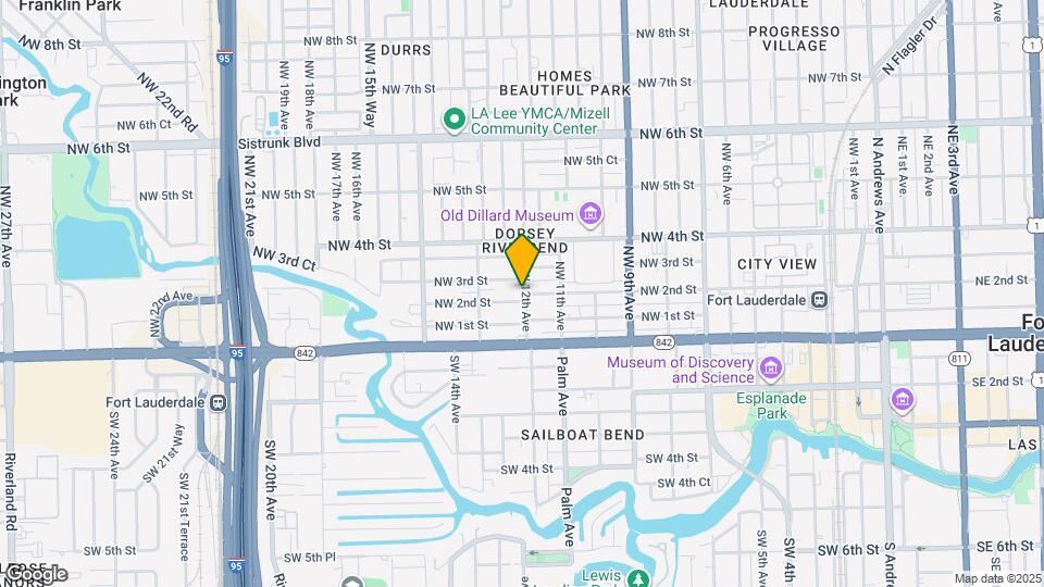 205 NW 12th Ave Mapa y Detalles de la Ubicación