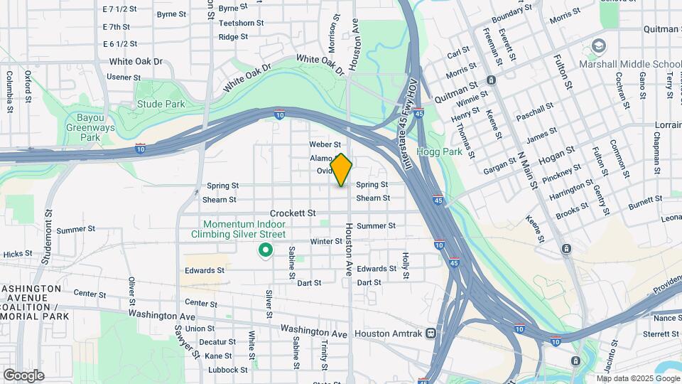 1509 Spring St Map and Location Details