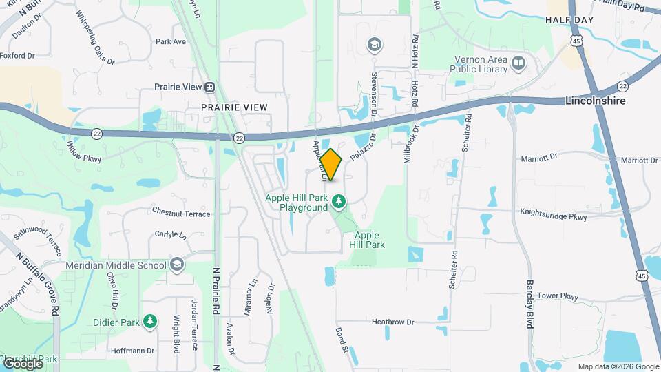 2401 Apple Hill Ln Map and Location Details