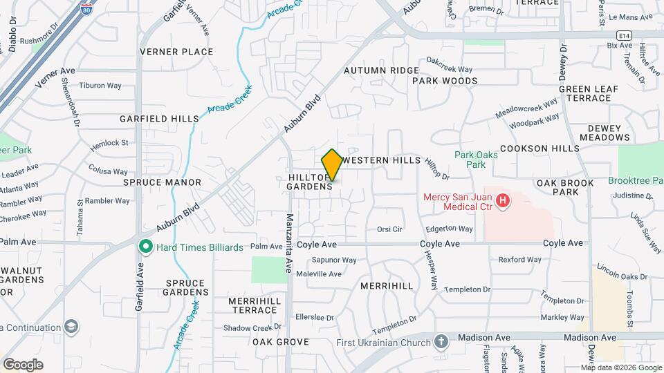 5804 Westfield St, Unit 1 Map and Location Details