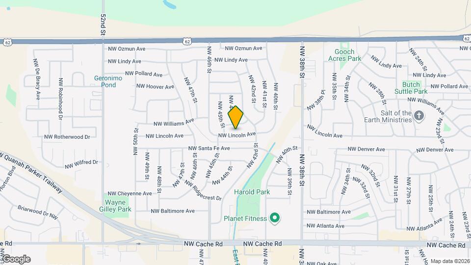 4313 NW Lincoln Ave Map and Location Details