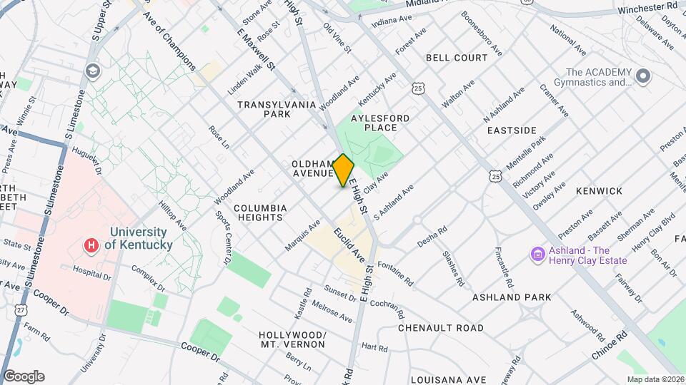 314 Lafayette Ave Map and Location Details