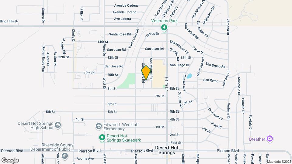 10808 San Pablo Rd Map and Location Details