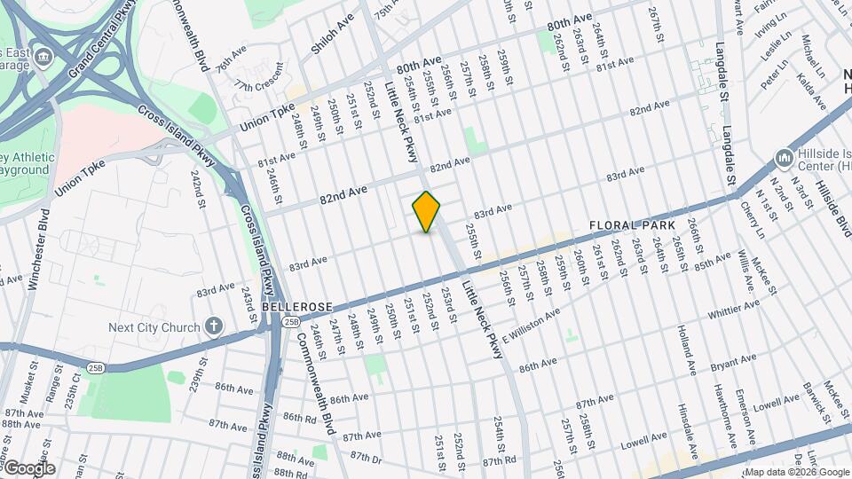 83-12 253rd St Map and Location Details