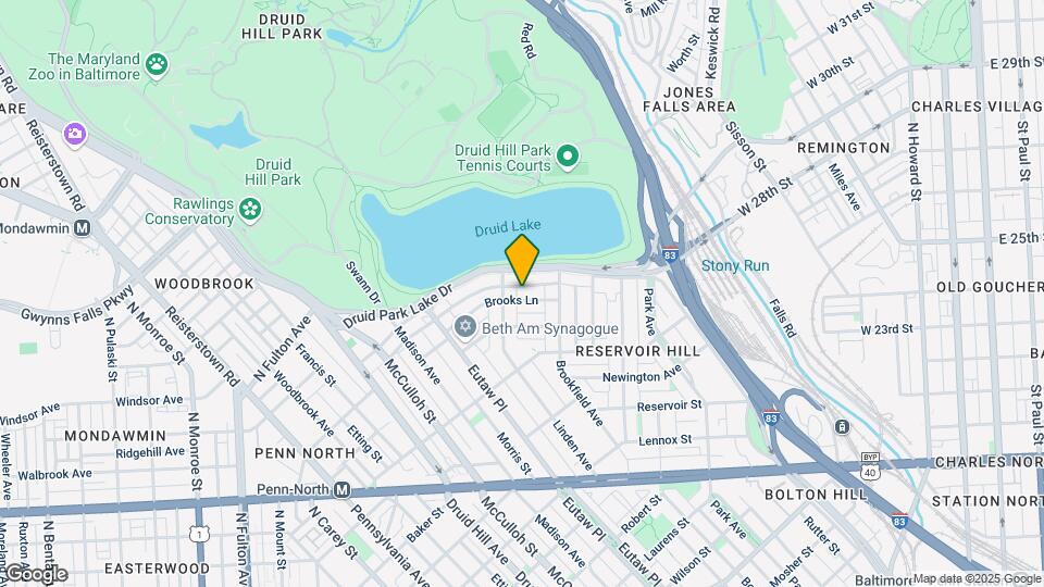830 Brooks Ln Map and Location Details