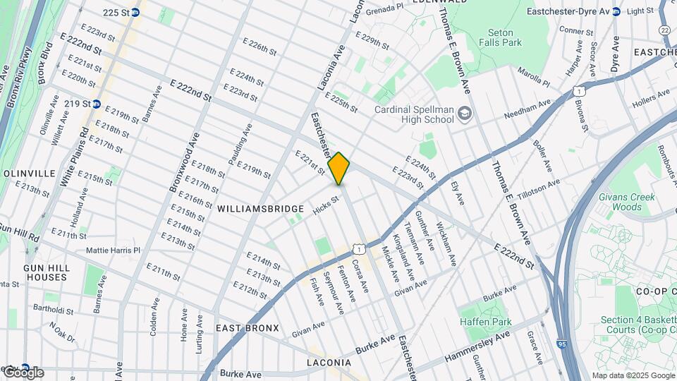 3581 Eastchester Rd Map and Location Details