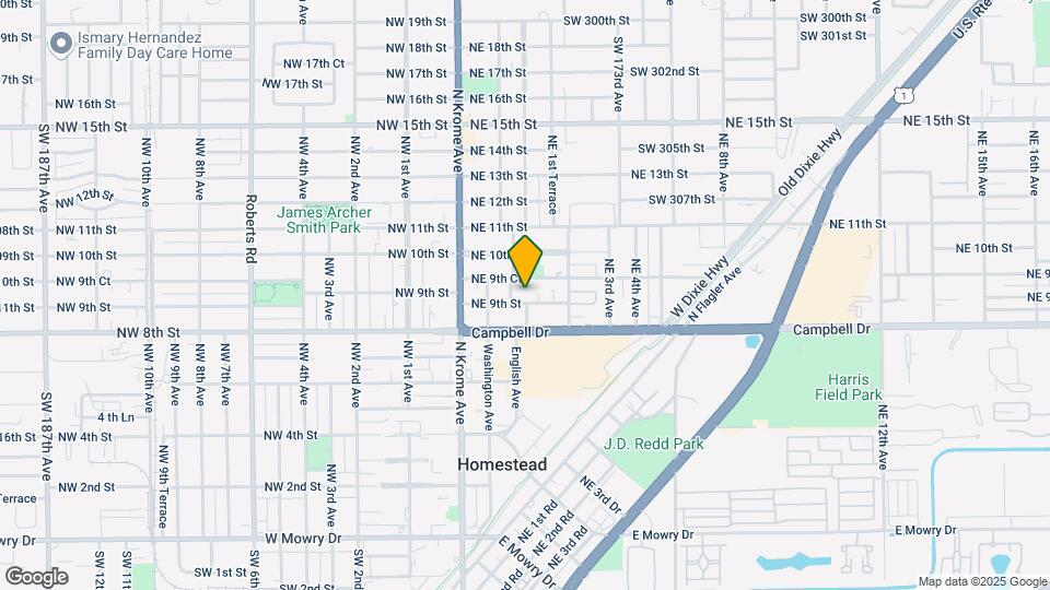 125 NE 9th St Mapa y Detalles de la Ubicación