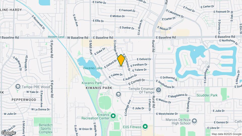5426 S College Ave Mapa y Detalles de la Ubicación