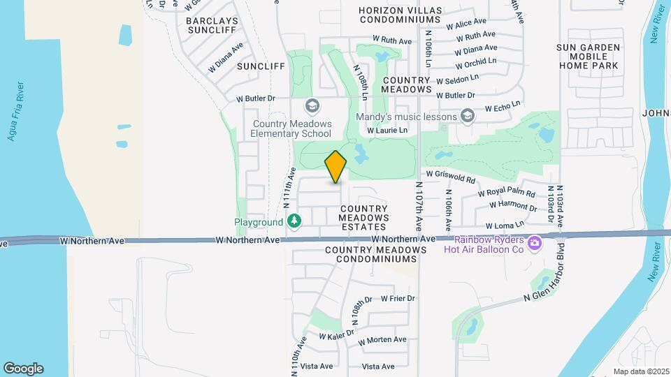 10950 W Royal Palm Rd Map and Location Details