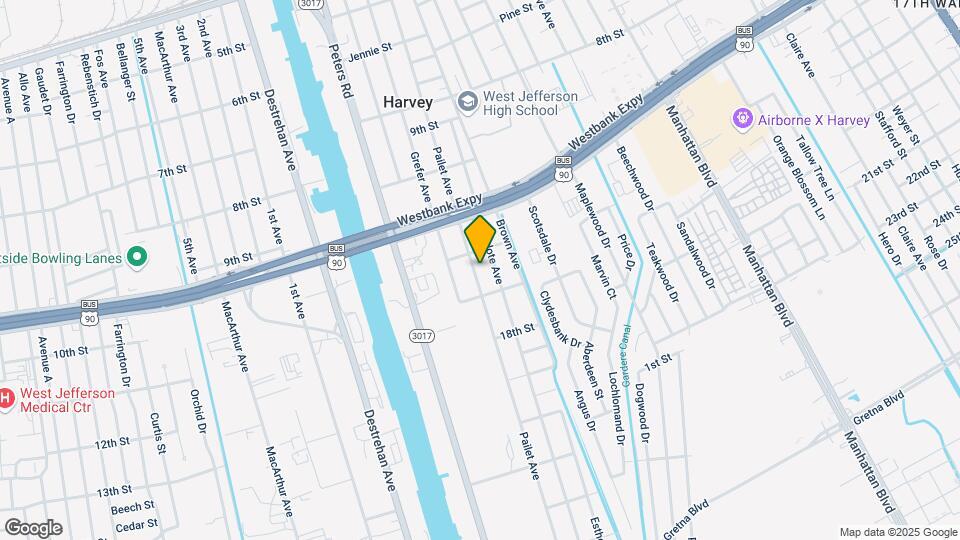1017 Pailet Ave Mapa y Detalles de la Ubicación