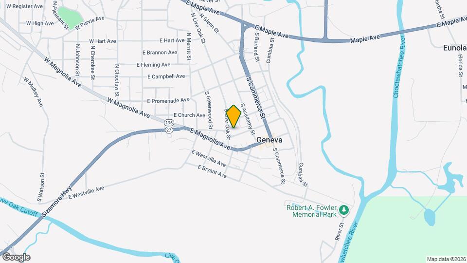 705 E Water Ave Map and Location Details