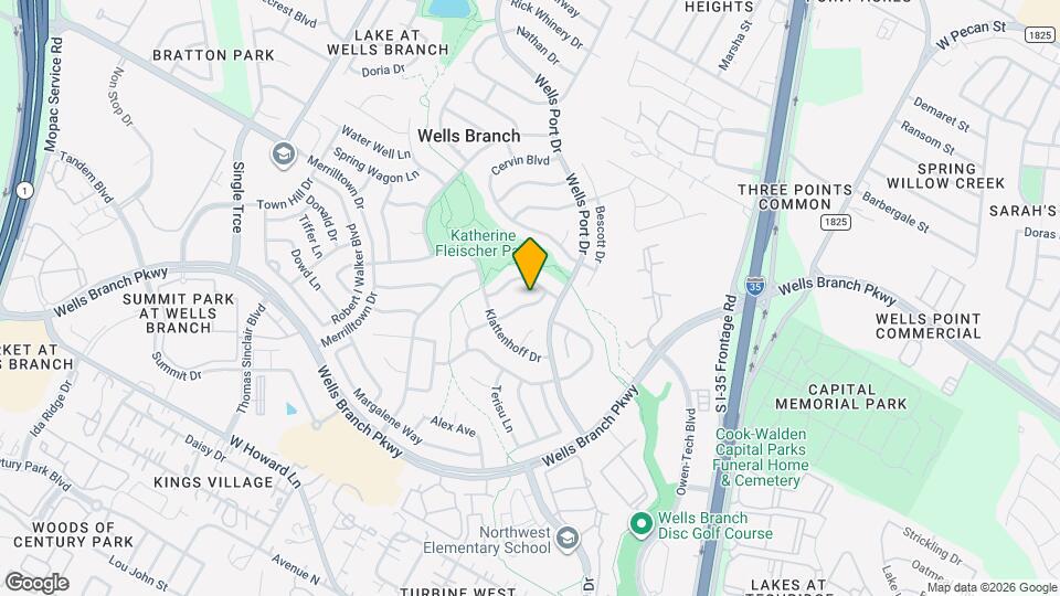 14602 Sandy Side Dr Map and Location Details