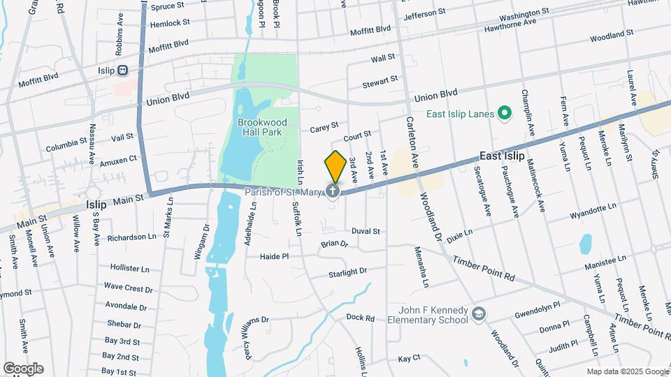 109 W Main St Mapa y Detalles de la Ubicación