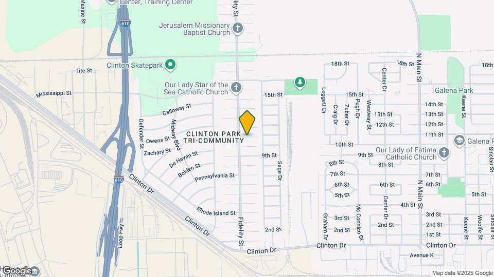 414 N Carolina St Map and Location Details