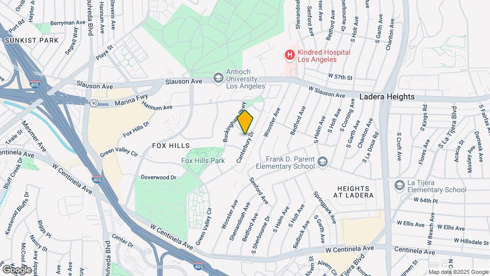 6001 Canterbury Dr, Unit 211 Mapa y Detalles de la Ubicación