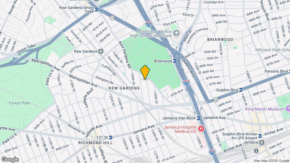 84-18 129th St Map and Location Details