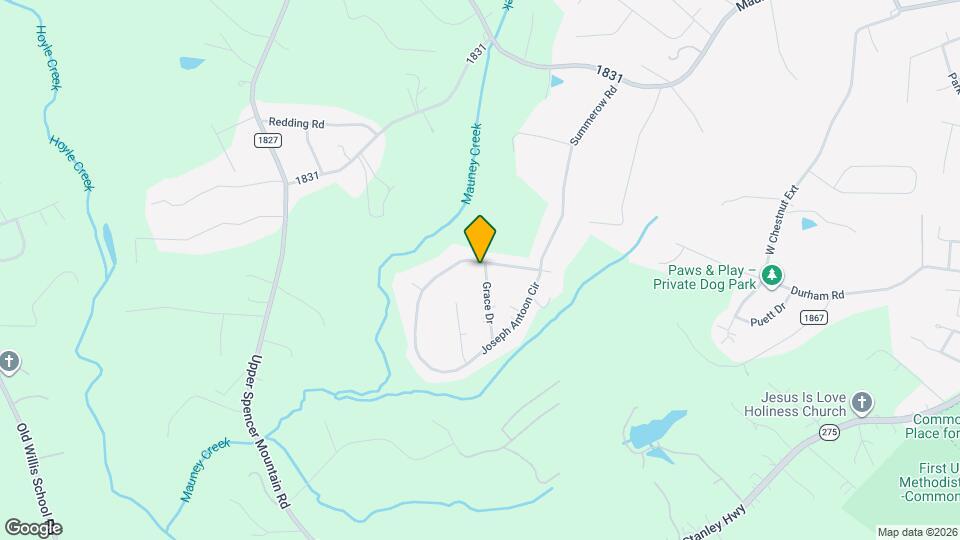 900 Grace Dr Map and Location Details