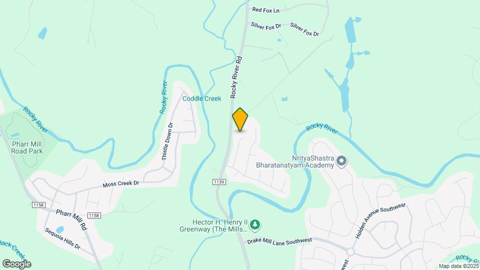 6812 Blake Brook Dr Map and Location Details