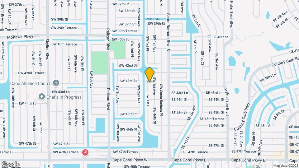 4313 SW 1st Pl Map and Location Details