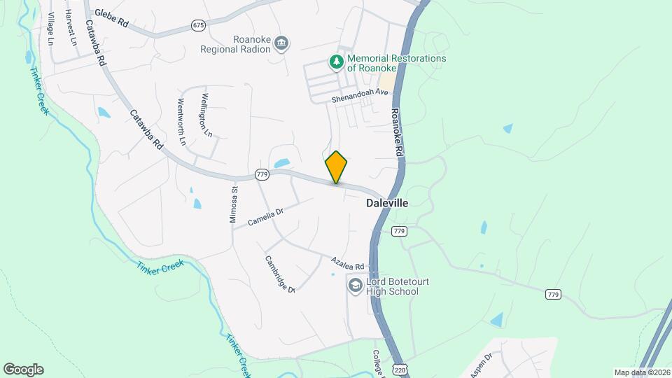 185 Catawba Rd Map and Location Details