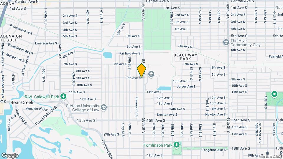 5802 9th Ave S Map and Location Details