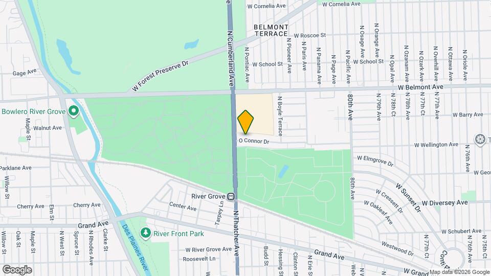 8354 Oconnor Dr Map and Location Details