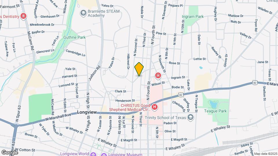 849 N Third St Map and Location Details