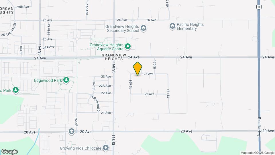 16930-16923 23 Ave Map and Location Details