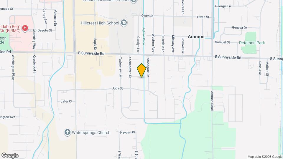 2980 Oakhaven Cir Mapa y Detalles de la Ubicación