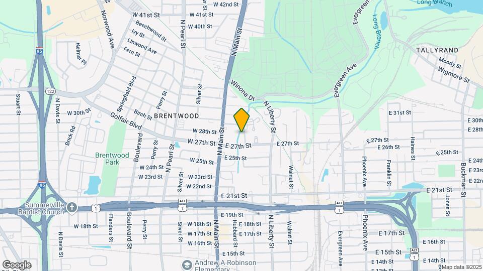 3732 Whitehall St Map and Location Details