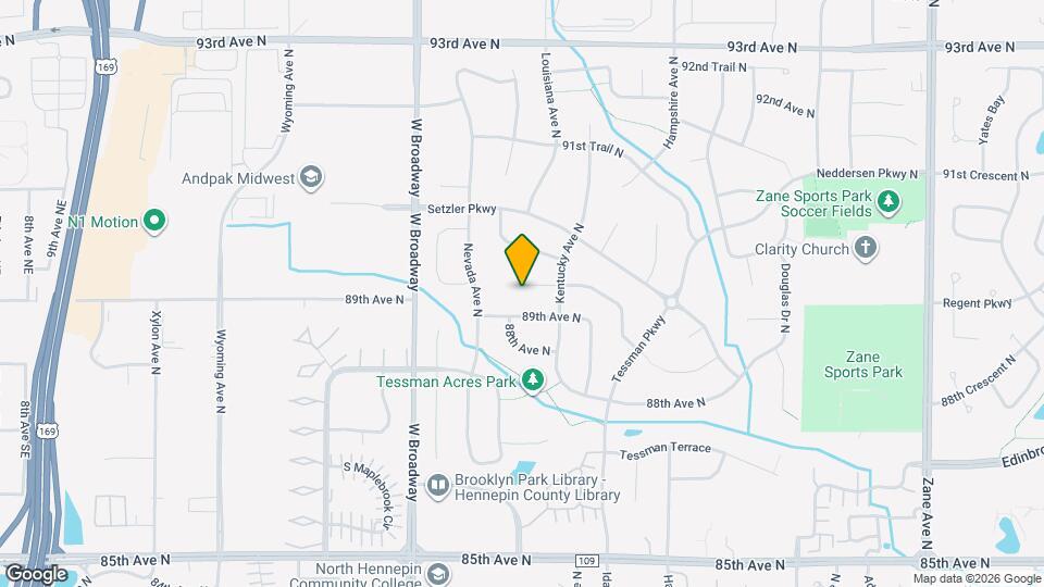 7133 90th Ave N Map and Location Details