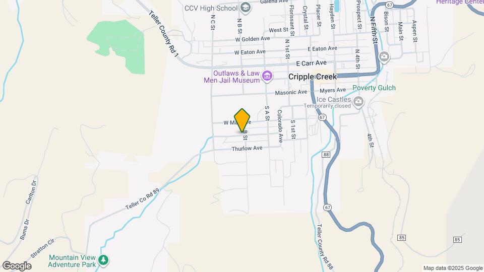 304 W El Paso Ave Map and Location Details