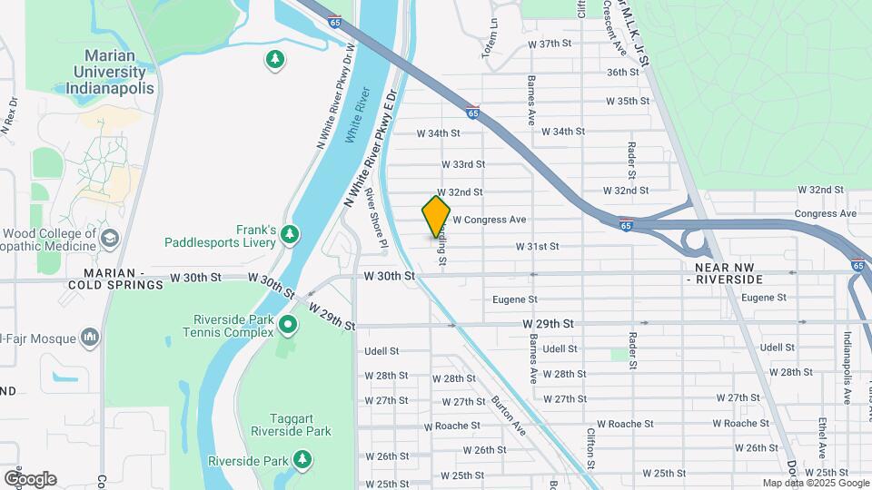 3104 N Harding St Mapa y Detalles de la Ubicación