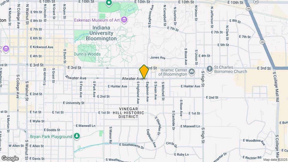 1310 Atwater Ave Map and Location Details