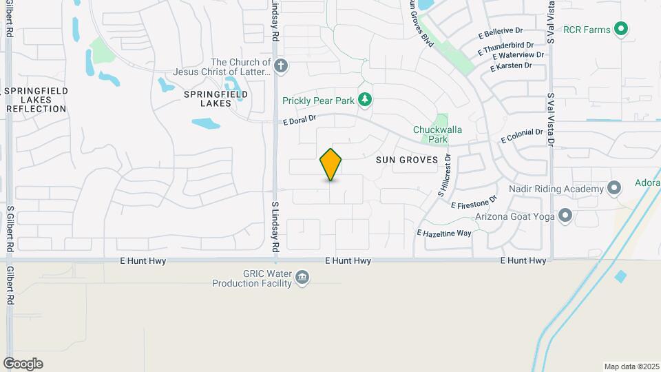 6729 S Pewter Way Map and Location Details