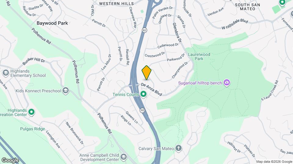 1700 De Anza Blvd, Unit #214 Mapa y Detalles de la Ubicación