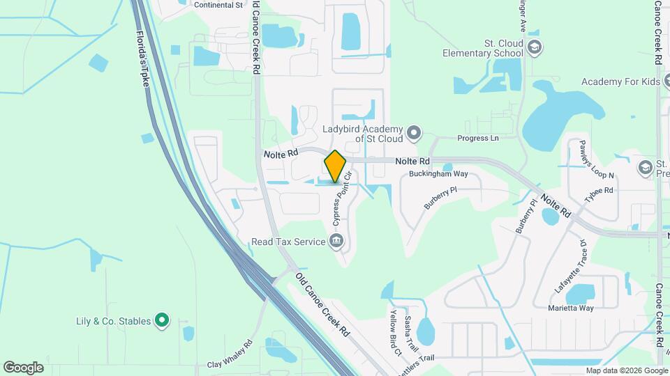 3318 Cypress Point Cir Mapa y Detalles de la Ubicación