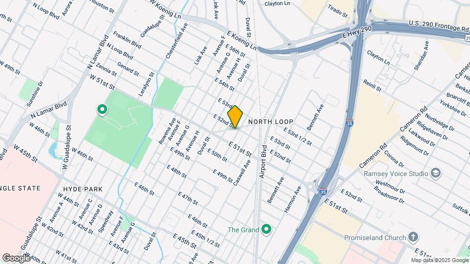 5112 Martin Ave Map and Location Details